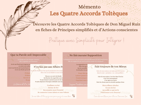 Mémento - Les quatres accords toltèques